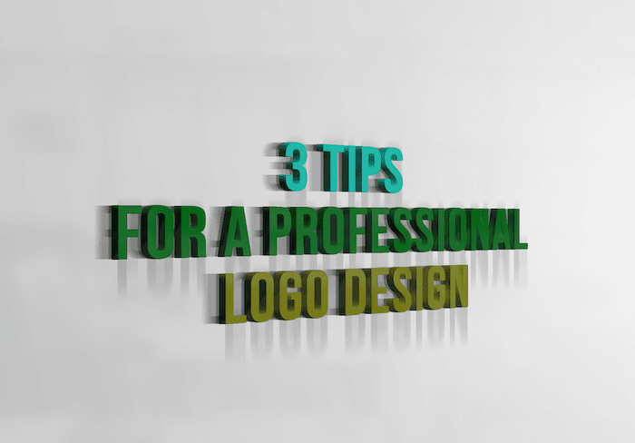 3 Tips For A Professional Logo Design