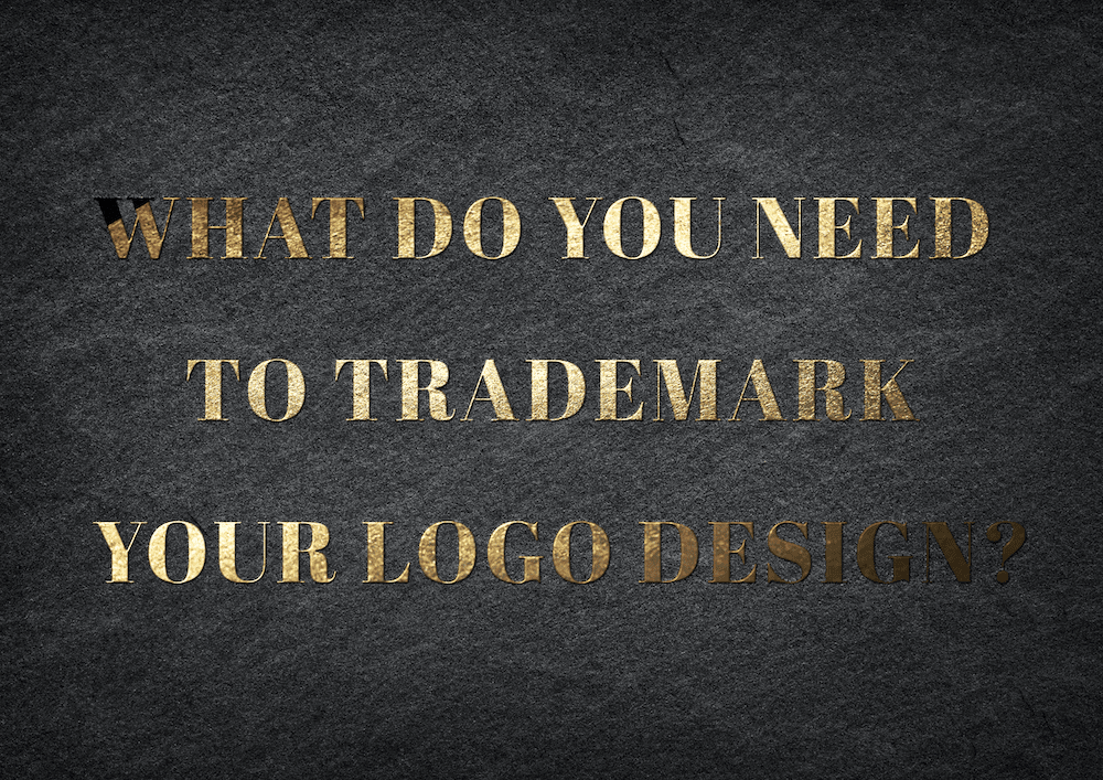 What do you need to trademark your logo design