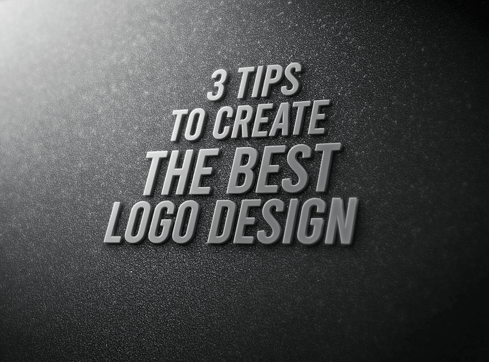 3 Tips To Create The Best Logo Design
