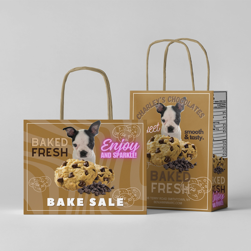Packaging Design Brown Bags