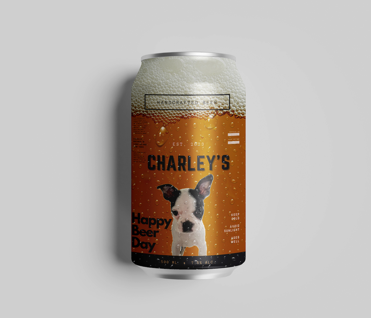 NYC Package Design Beer Can