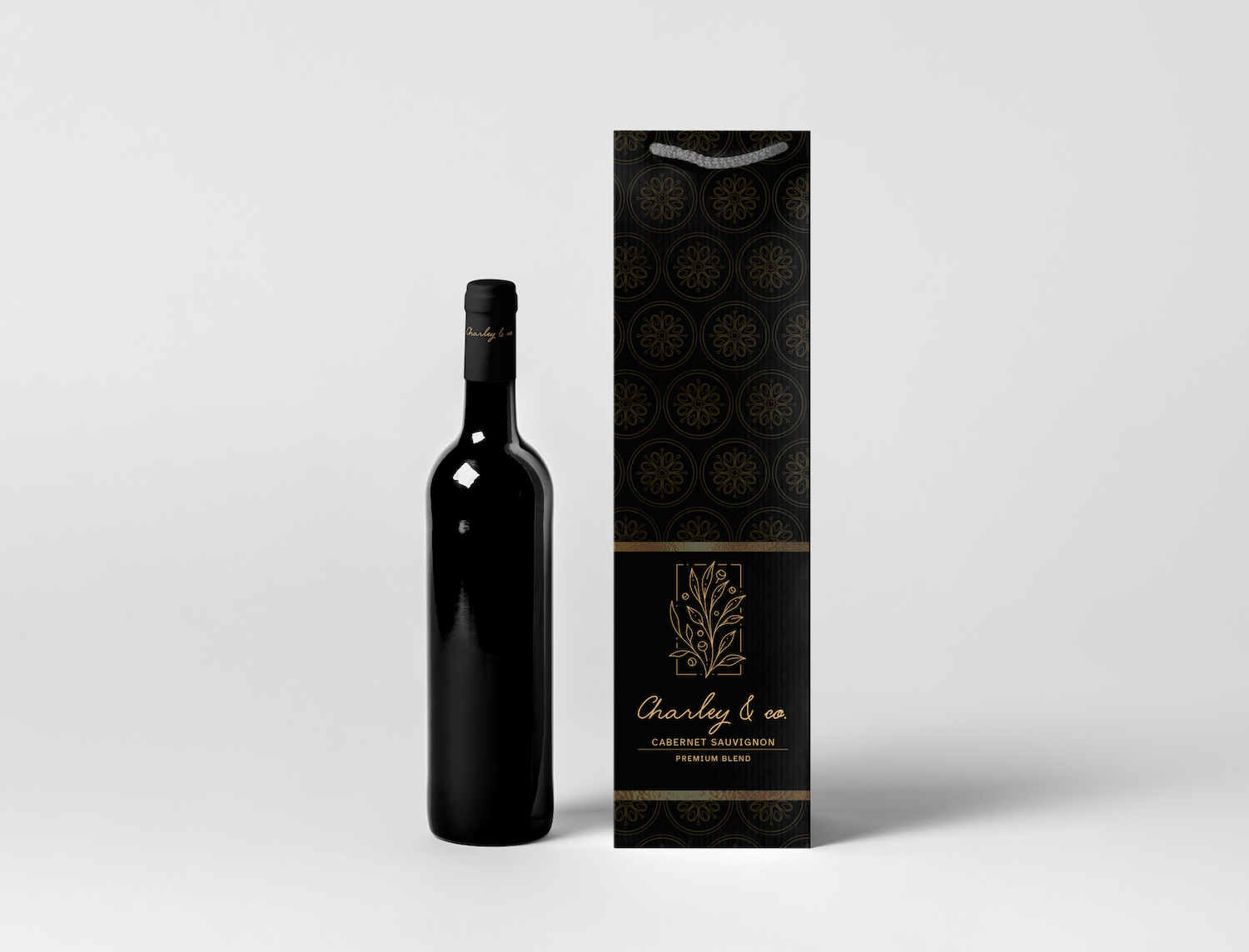 NYC Package Design Wine Bottle