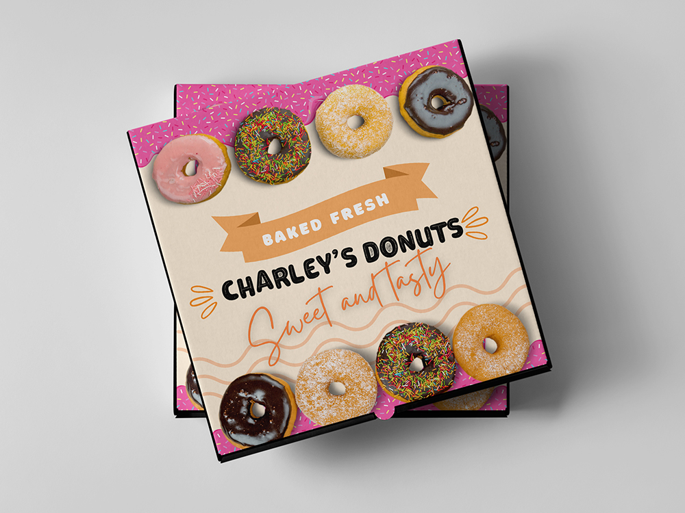 NYC Package Design Donut Box
