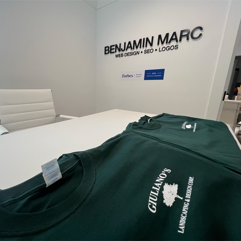 T Shirt Printing on Long Island For Landscape Design Company